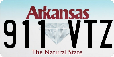 AR license plate 911VTZ