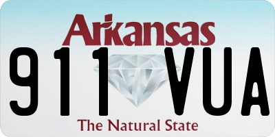 AR license plate 911VUA
