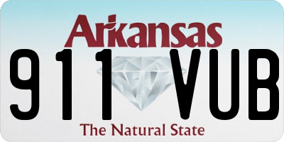 AR license plate 911VUB