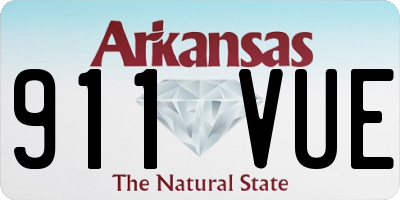 AR license plate 911VUE