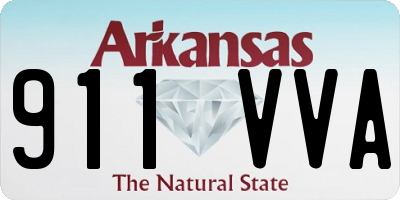AR license plate 911VVA