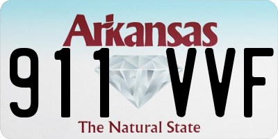 AR license plate 911VVF
