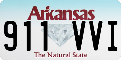 AR license plate 911VVI