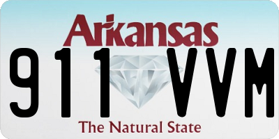 AR license plate 911VVM