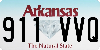 AR license plate 911VVQ