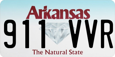 AR license plate 911VVR