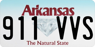 AR license plate 911VVS