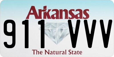 AR license plate 911VVV
