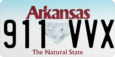 AR license plate 911VVX