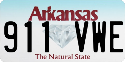 AR license plate 911VWE