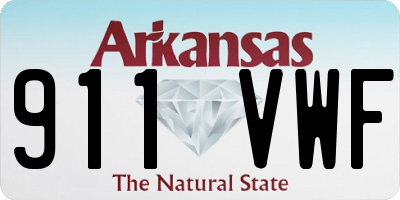 AR license plate 911VWF