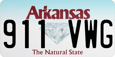 AR license plate 911VWG