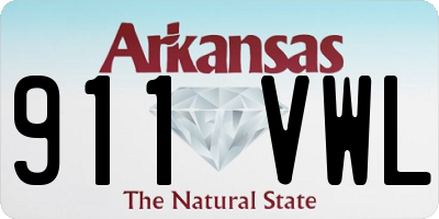 AR license plate 911VWL