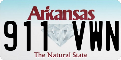 AR license plate 911VWN