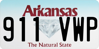 AR license plate 911VWP