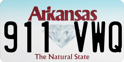 AR license plate 911VWQ