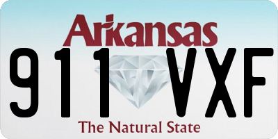AR license plate 911VXF