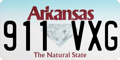 AR license plate 911VXG