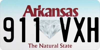 AR license plate 911VXH