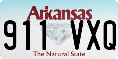 AR license plate 911VXQ