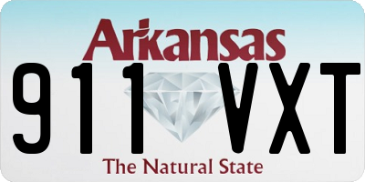 AR license plate 911VXT