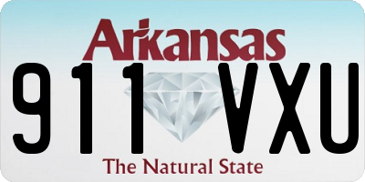 AR license plate 911VXU