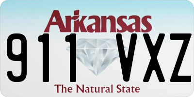 AR license plate 911VXZ
