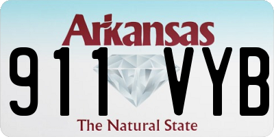 AR license plate 911VYB