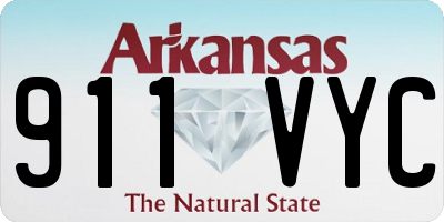 AR license plate 911VYC