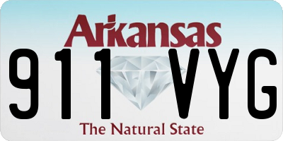 AR license plate 911VYG
