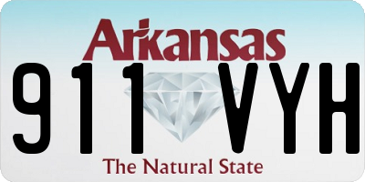 AR license plate 911VYH