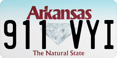 AR license plate 911VYI