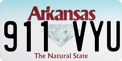 AR license plate 911VYU