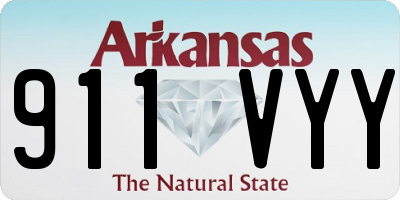 AR license plate 911VYY