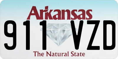 AR license plate 911VZD