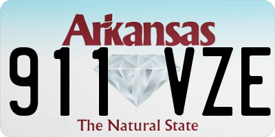 AR license plate 911VZE