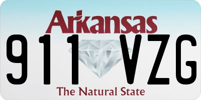 AR license plate 911VZG