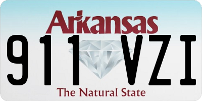 AR license plate 911VZI