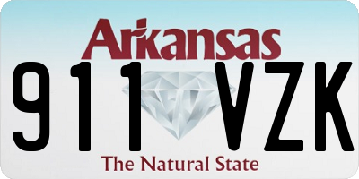 AR license plate 911VZK