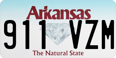AR license plate 911VZM