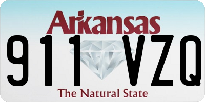 AR license plate 911VZQ
