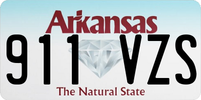 AR license plate 911VZS