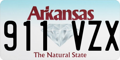 AR license plate 911VZX