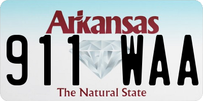 AR license plate 911WAA