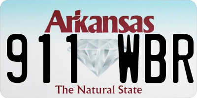 AR license plate 911WBR