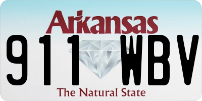 AR license plate 911WBV