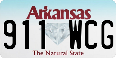 AR license plate 911WCG