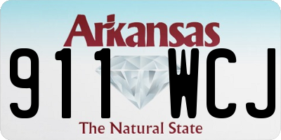 AR license plate 911WCJ