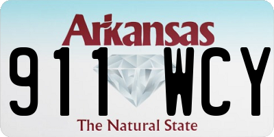 AR license plate 911WCY