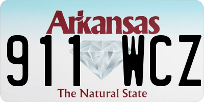 AR license plate 911WCZ